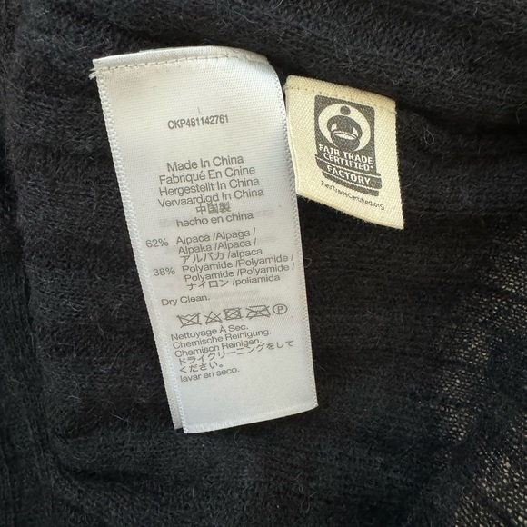 Madewell Alpaca Blend Mock Neck Sweater - Picture 8 of 9